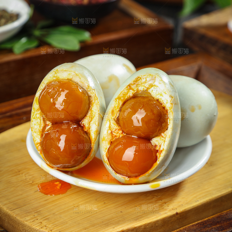 双黄咸鸭蛋