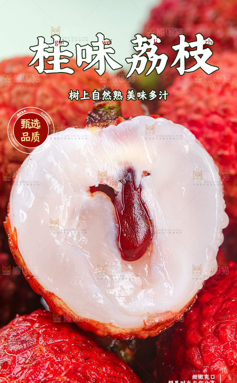 桂味荔枝详情页