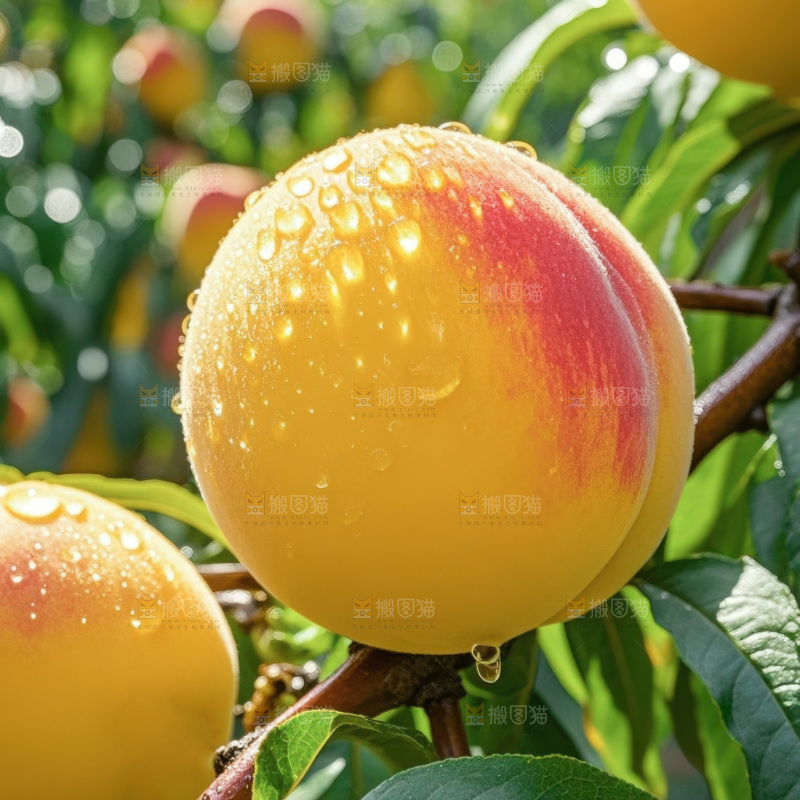彩虹黄桃