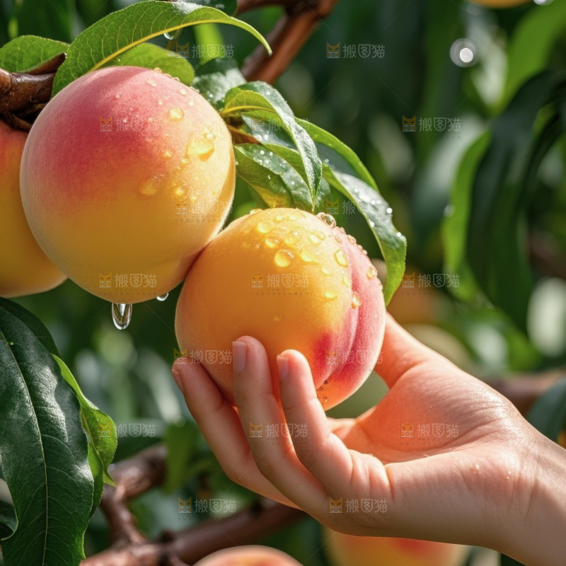 彩虹黄桃