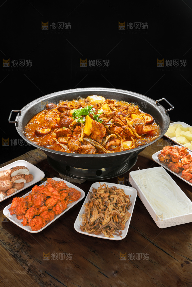 小鸡炖蘑菇