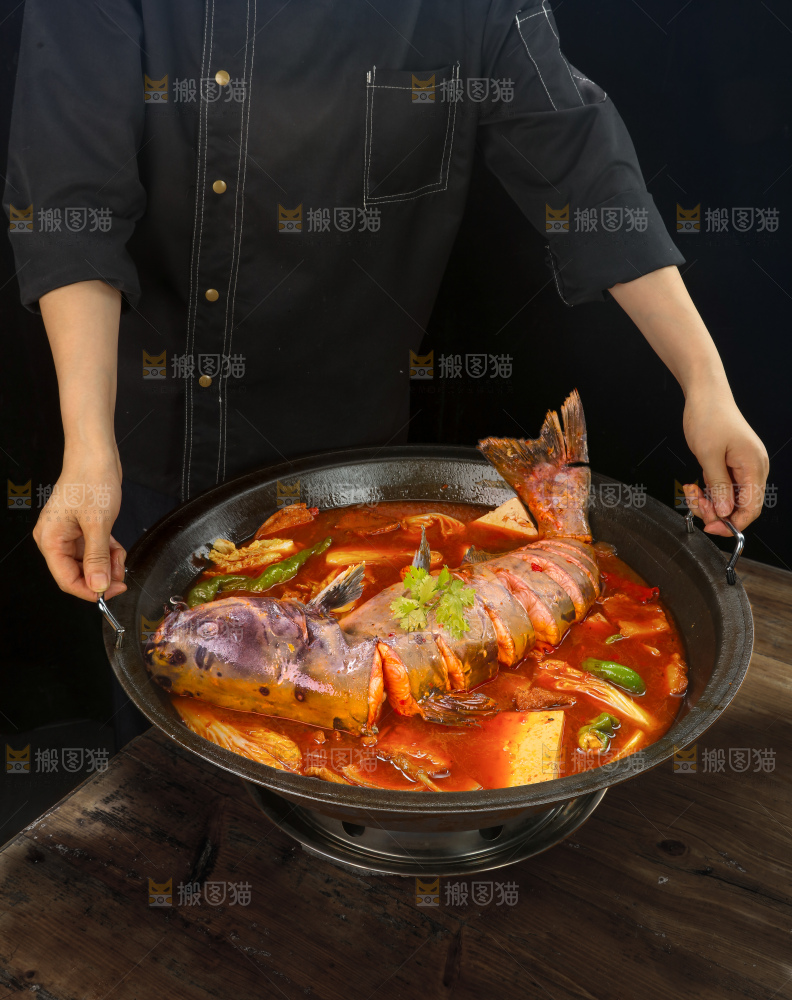 铁锅清江鱼