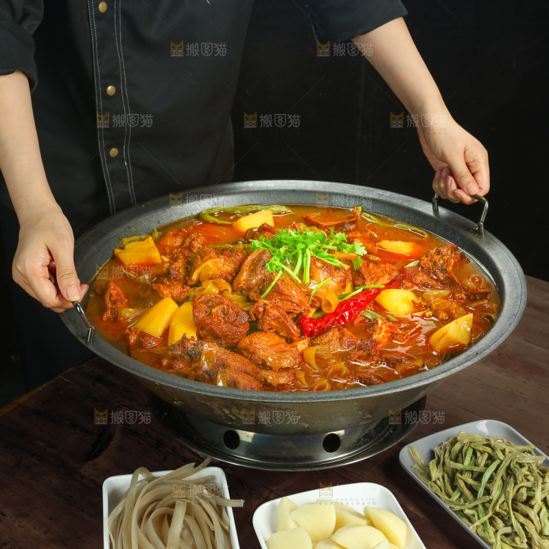 铁锅炖大鹅