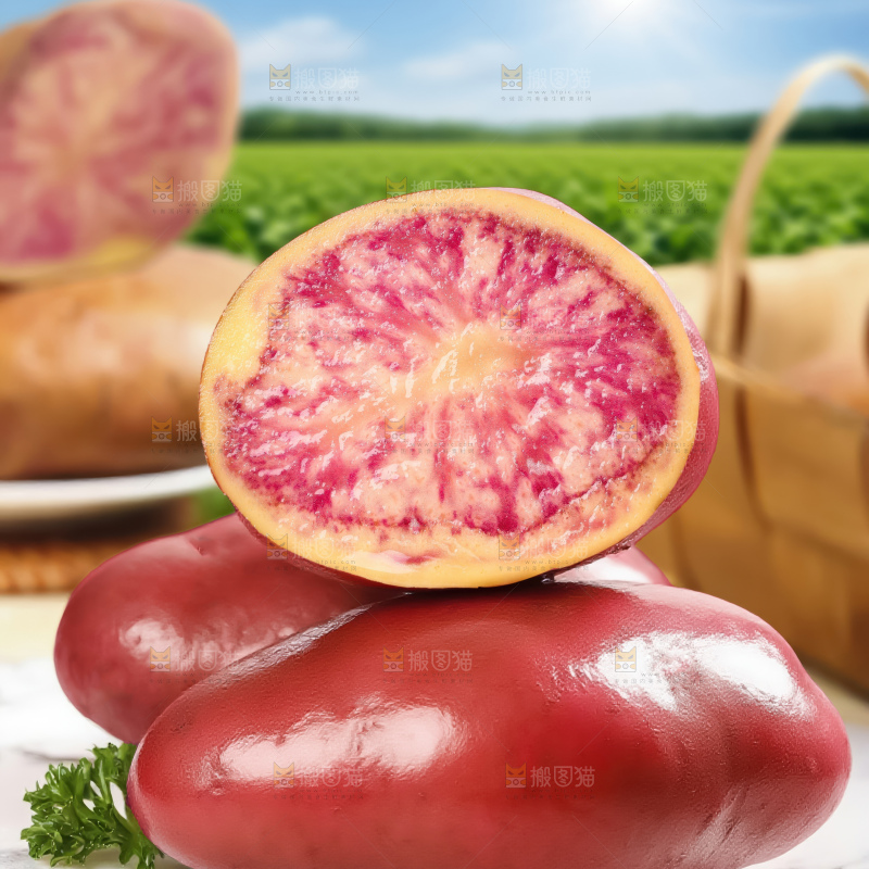 七彩土豆