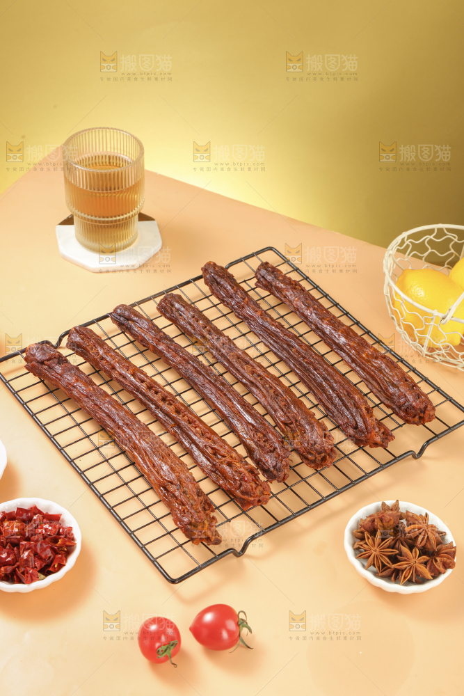 风干鸭脖
