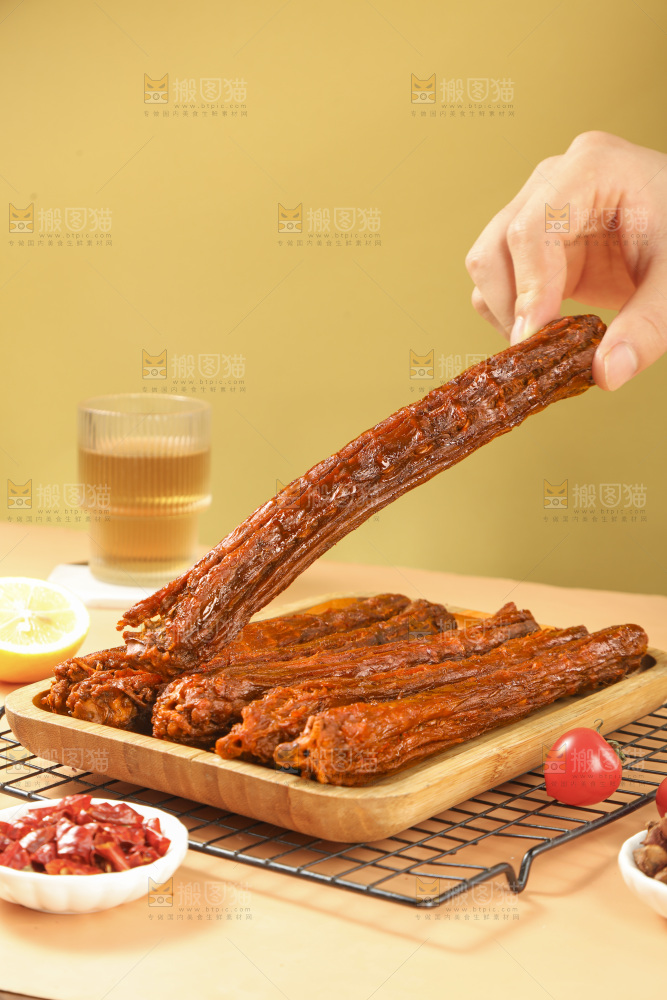 风干鸭脖