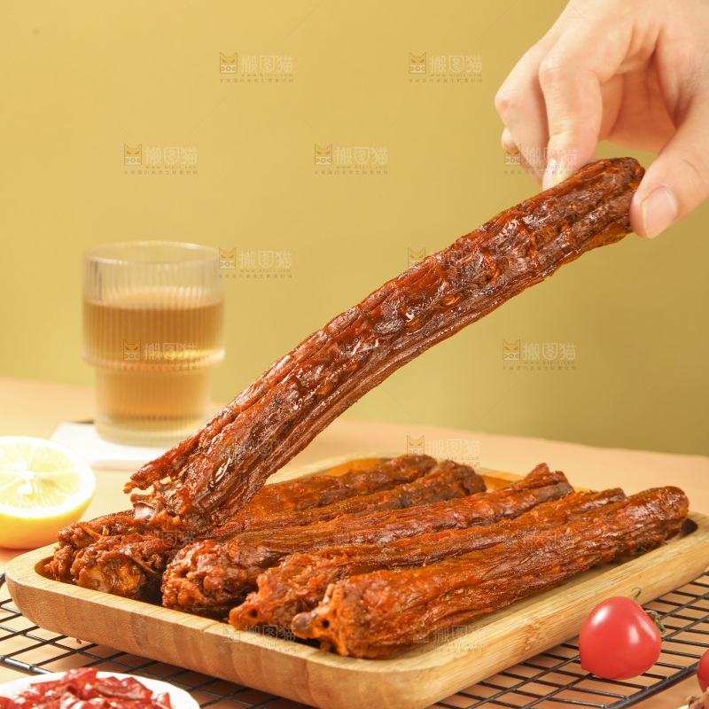 风干鸭脖