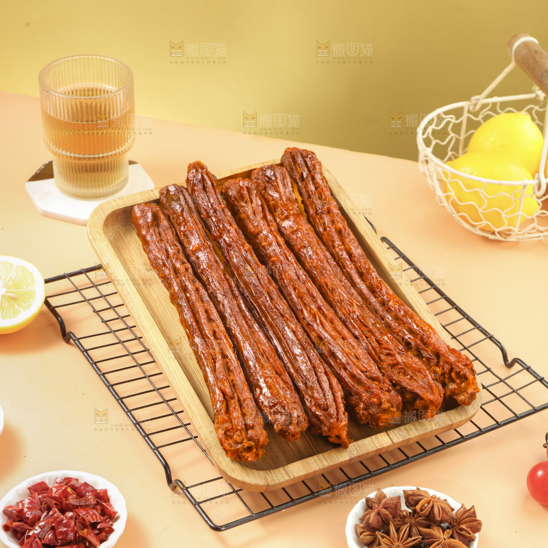 风干鸭脖