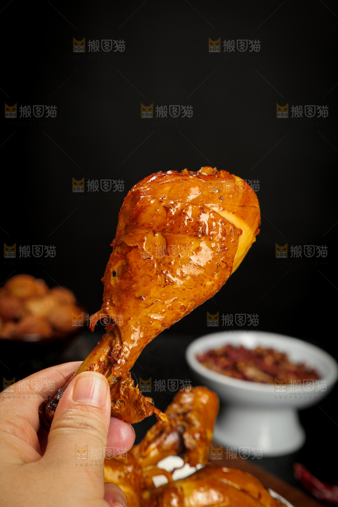 卤鸡腿