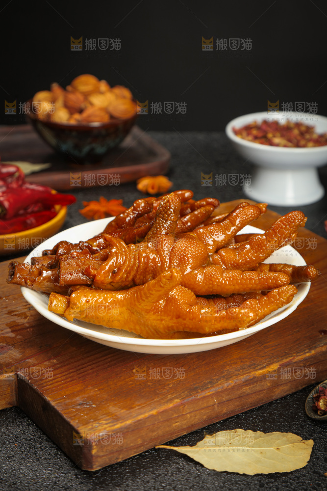 卤鸡爪