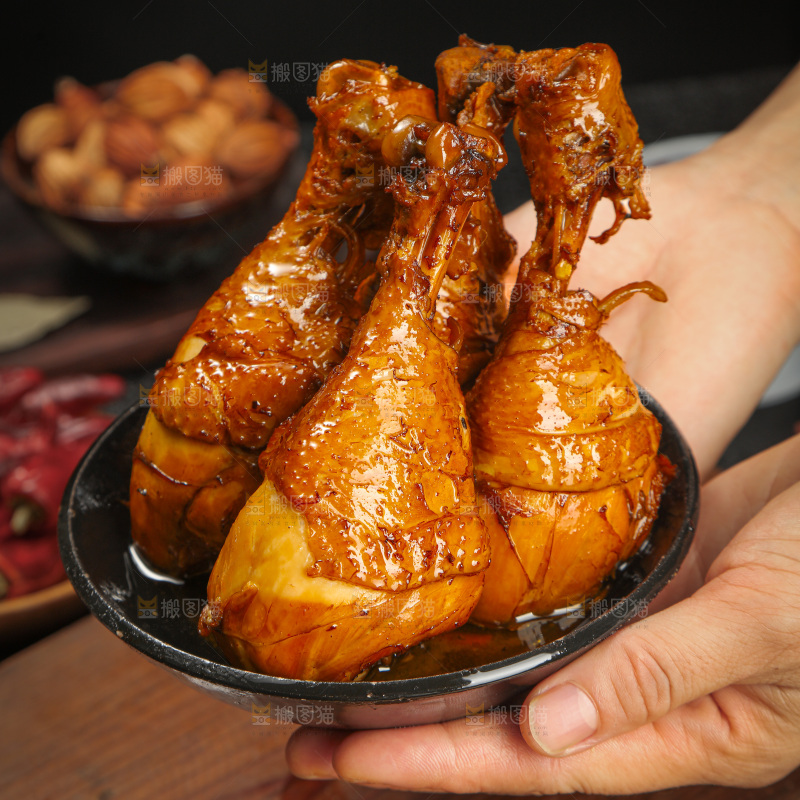 卤鸡腿