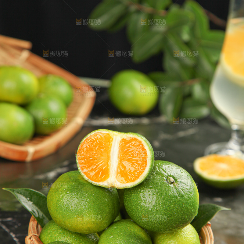 青皮蜜桔