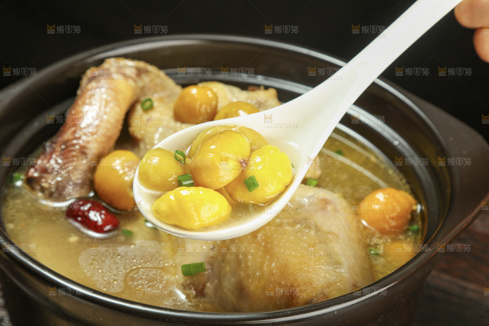 板栗炖鸡