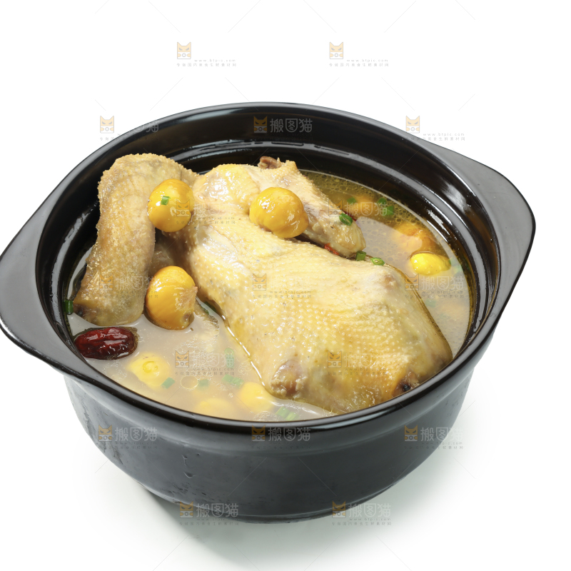 板栗炖鸡