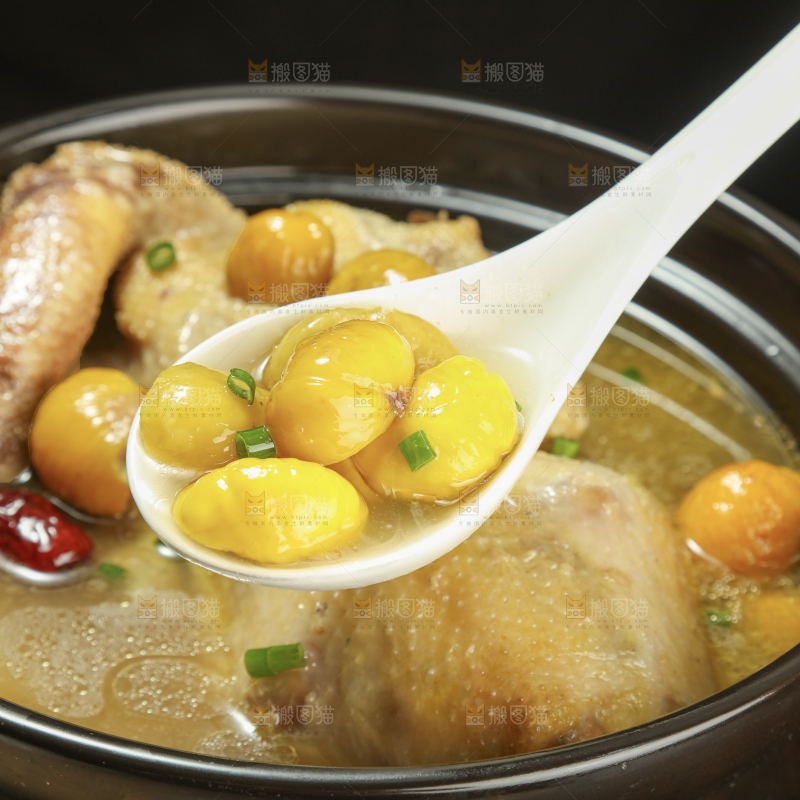 板栗炖鸡