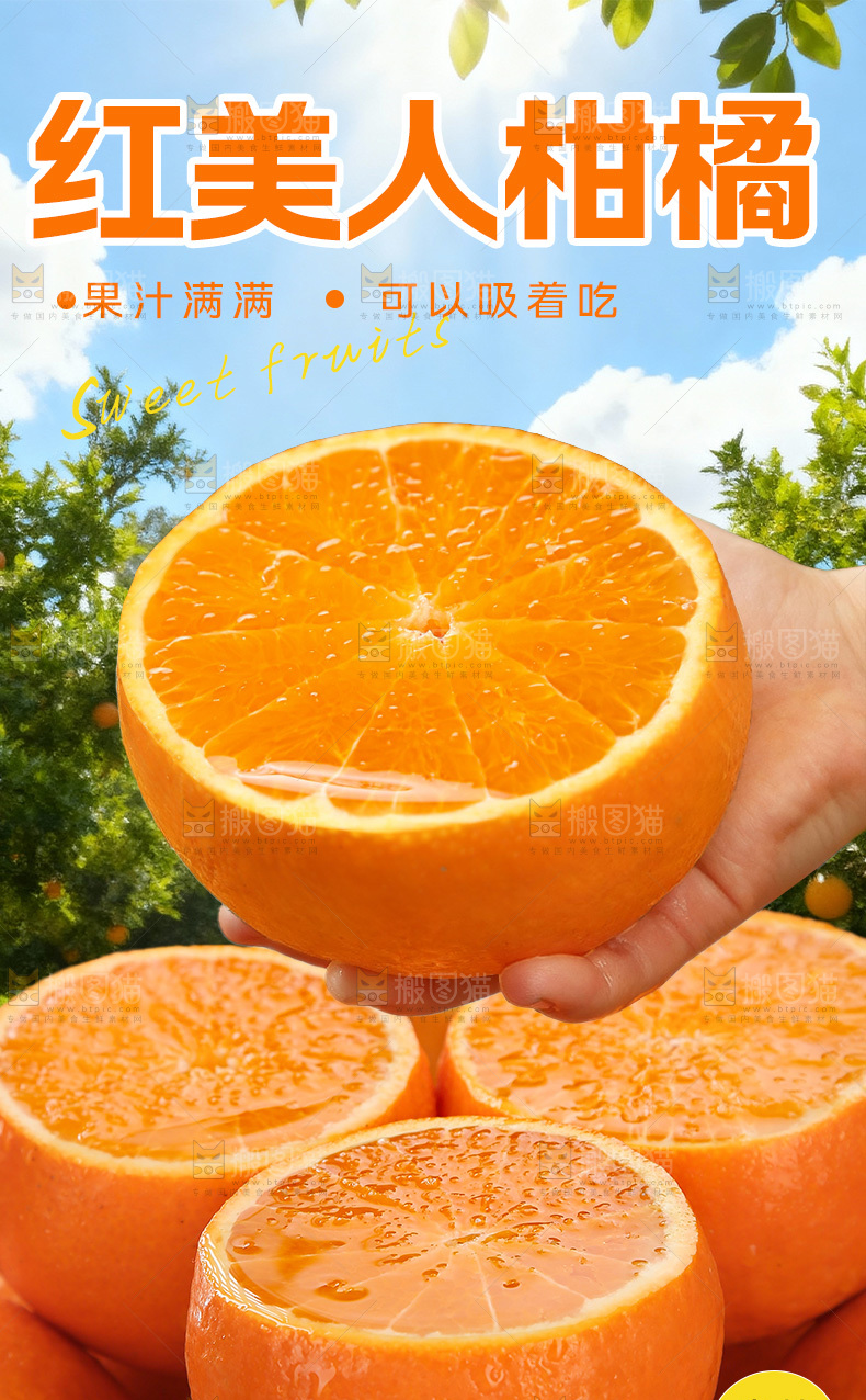 红美人柑橘详情页