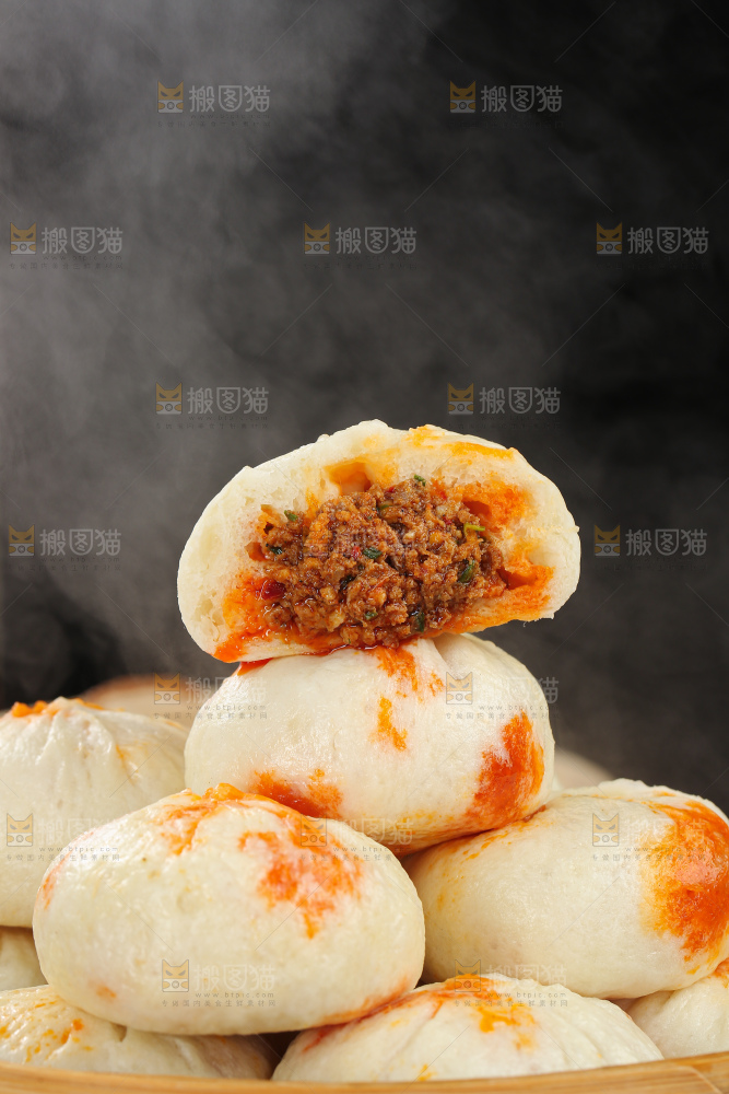 红油牛肉包