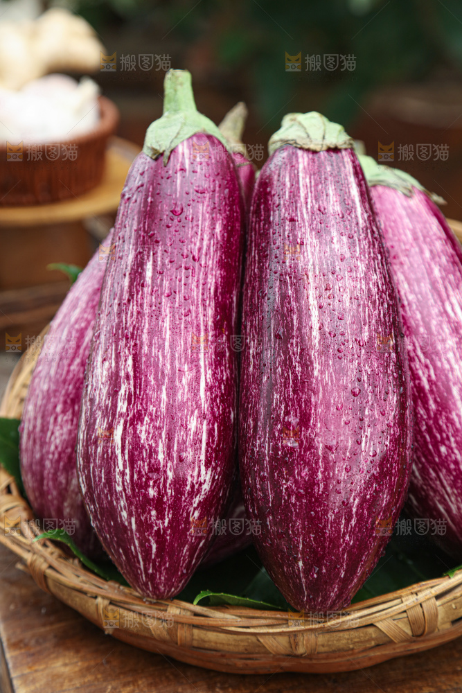 花皮彩茄子