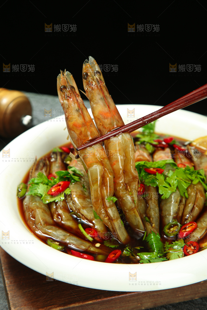 生腌虾