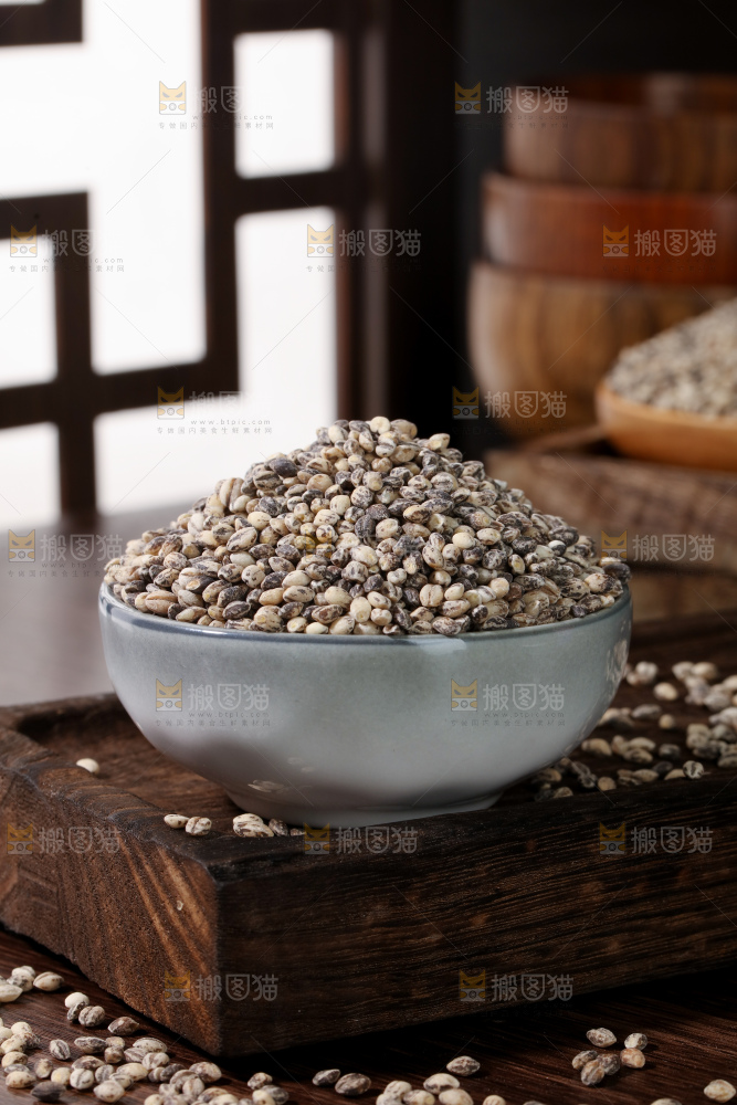 黑糯青稞米